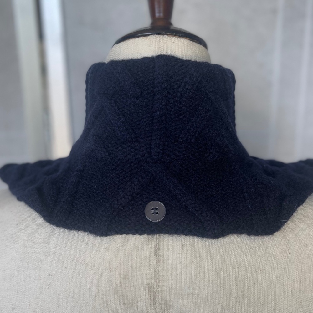 Veronica Beard Navy Upstate Dickey + Cuffs sz O/S - Picture 4 of 7